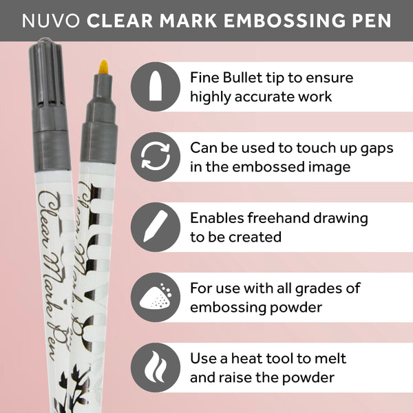 Nuvo Clear Mark Embossing Pen