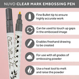 Load image into Gallery viewer, Nuvo Clear Mark Embossing Pen