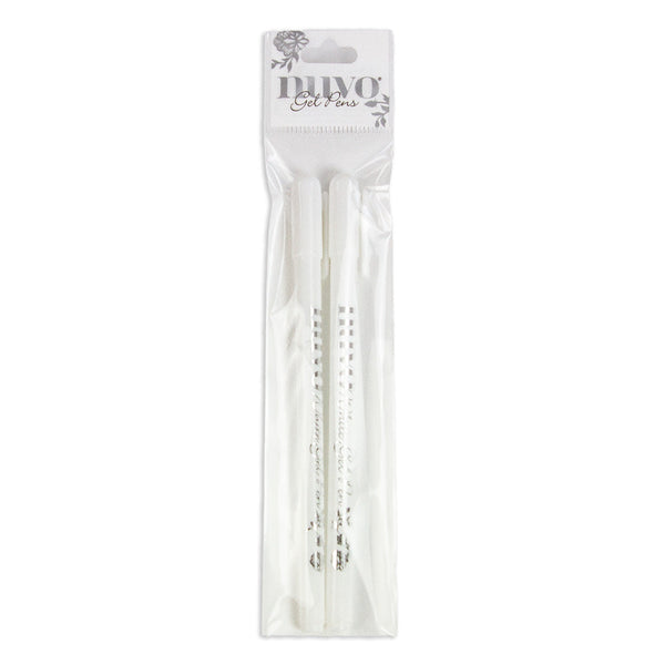 Nuvo White Gel Pens, 2 pack