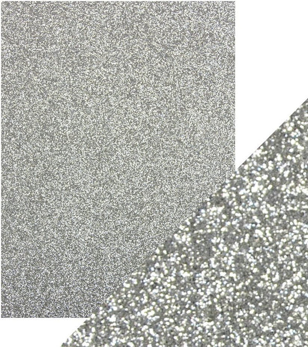 Craft Perfect 8.5x11 Glitter Cardstock, 5 Pack