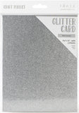 Load image into Gallery viewer, Craft Perfect 8.5x11 Glitter Cardstock, 5 Pack