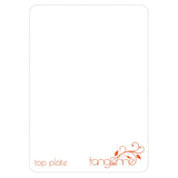 Load image into Gallery viewer, Tangerine Mini Top Plate - White, 6&quot; x 8.5&quot;