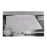 Load image into Gallery viewer, Tim Holtz 23&quot; x 14&quot; Glass Studio Media Mat, White