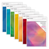 Load image into Gallery viewer, Rainbow Mixed Mirror Cardstock Bundle