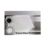 Load image into Gallery viewer, Tim Holtz 15.75&quot; x 10.25&quot; Travel Glass Media Mat, White