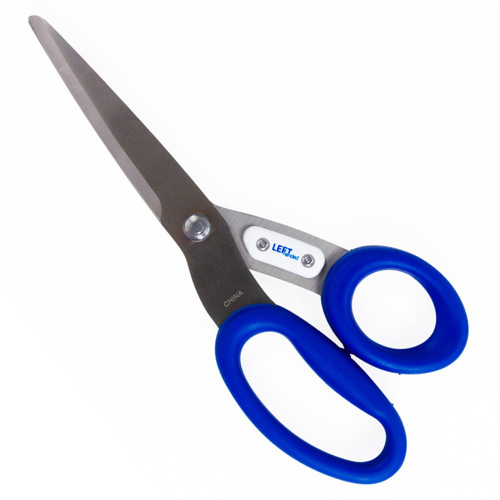 Left-handed fabric scissors 10 25 cm - hand-forged version
