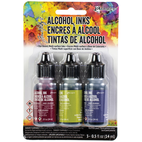 Tim Holtz Alcohol Ink Kits, 3 Colors