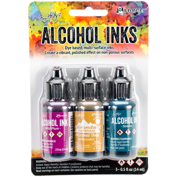 Tim Holtz Alcohol Ink Kits, 3 Colors