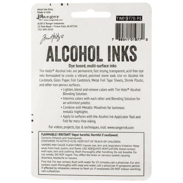 Tim Holtz Alcohol Ink Kits, 3 Colors