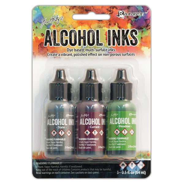 Tim Holtz Alcohol Ink Kits, 3 Colors