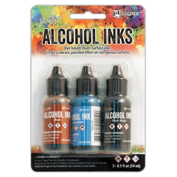 Tim Holtz Alcohol Ink Kits, 3 Colors