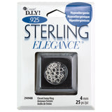 Load image into Gallery viewer, Cousin Sterling Elegance Jewelry Making Rings, Jump Rings or Split Rings