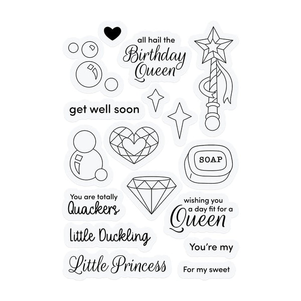 Tonic Studios - Princess & Space Tots Toys Stamp Set Collection - SS53