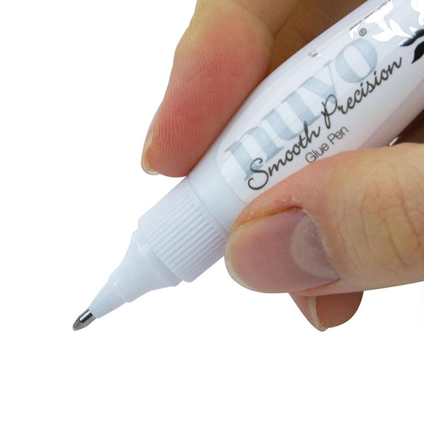 Medium Flat Tip, Large Flat Tip, or Smooth Precision Nuvo Glue Pens