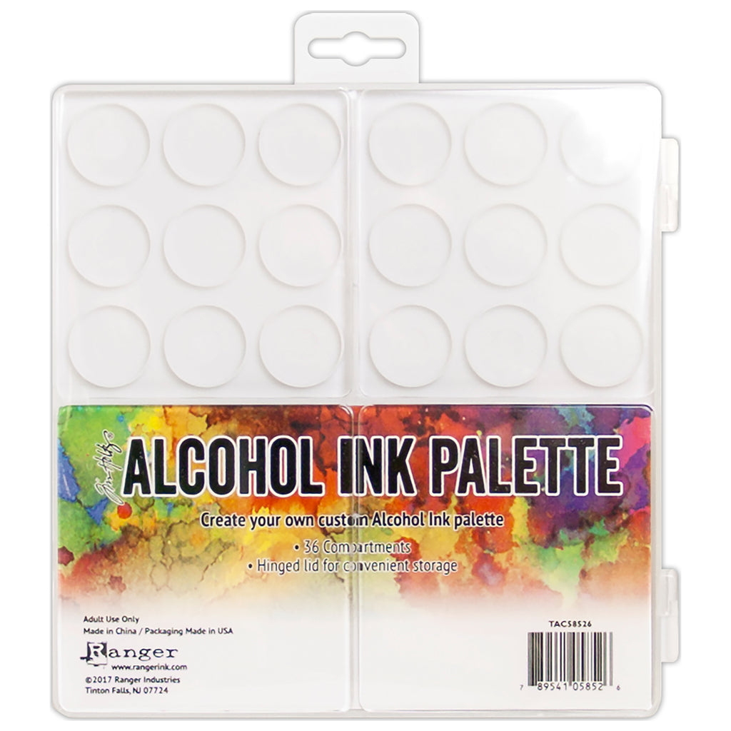 Tim Holtz Alcohol Ink Palette with 36 Compartments