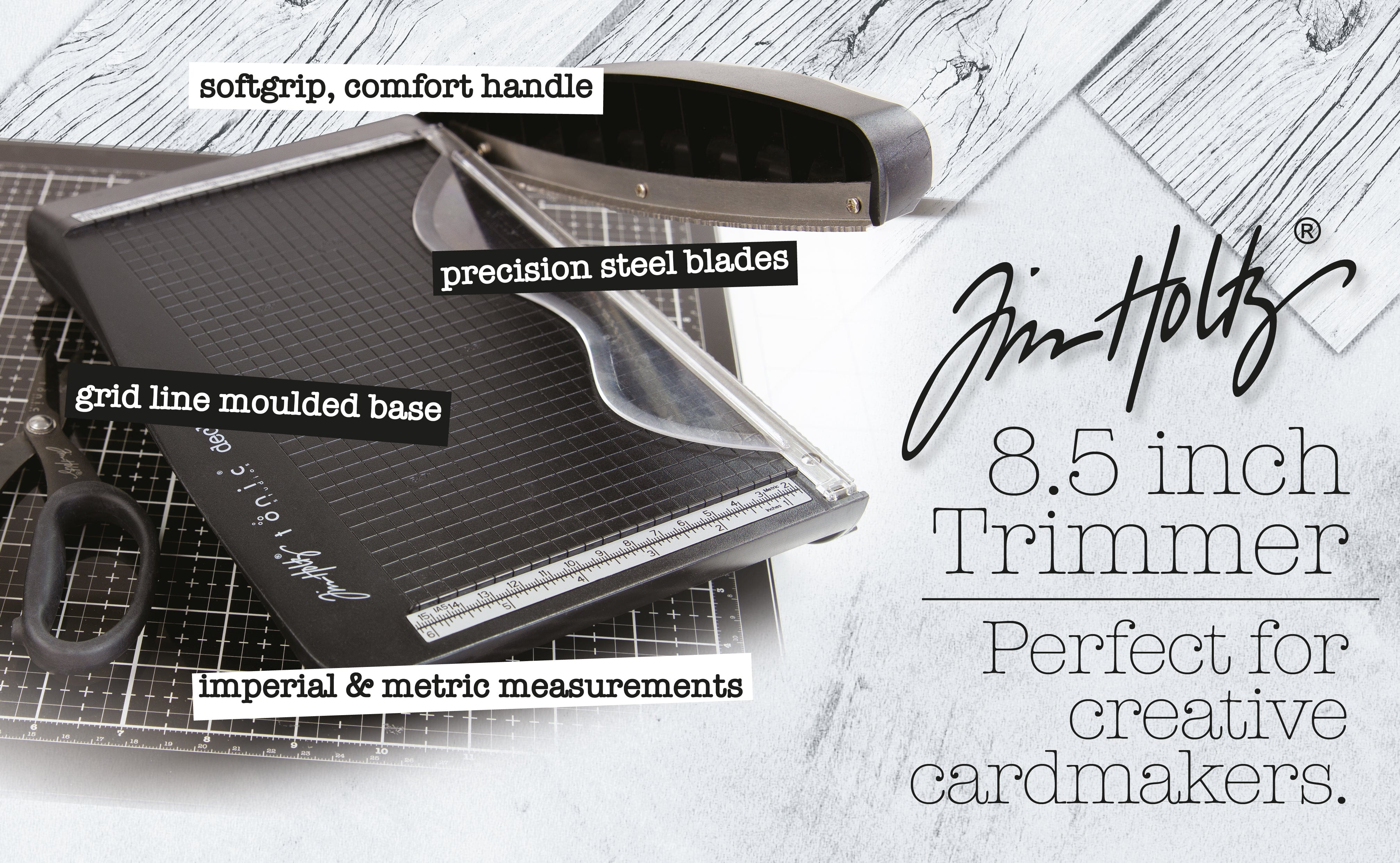 Deckle Trimmer 8.5 Torn Edge Trimmer cutter by Tim Holtz & Tonic Studios 