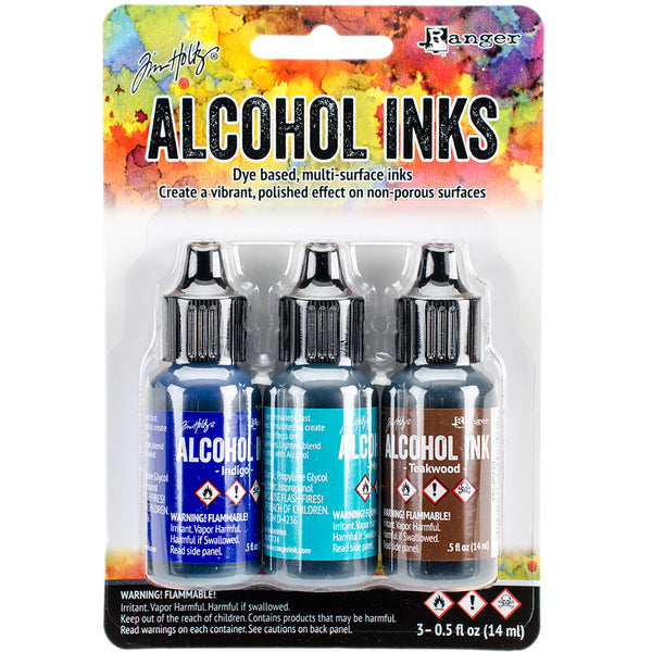 Tim Holtz Alcohol Ink Kits, 3 Colors