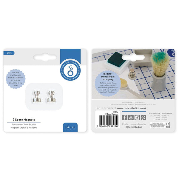 Tonic Studios Spare Magnets for Magnetic Crafter's Platform (2 pack)