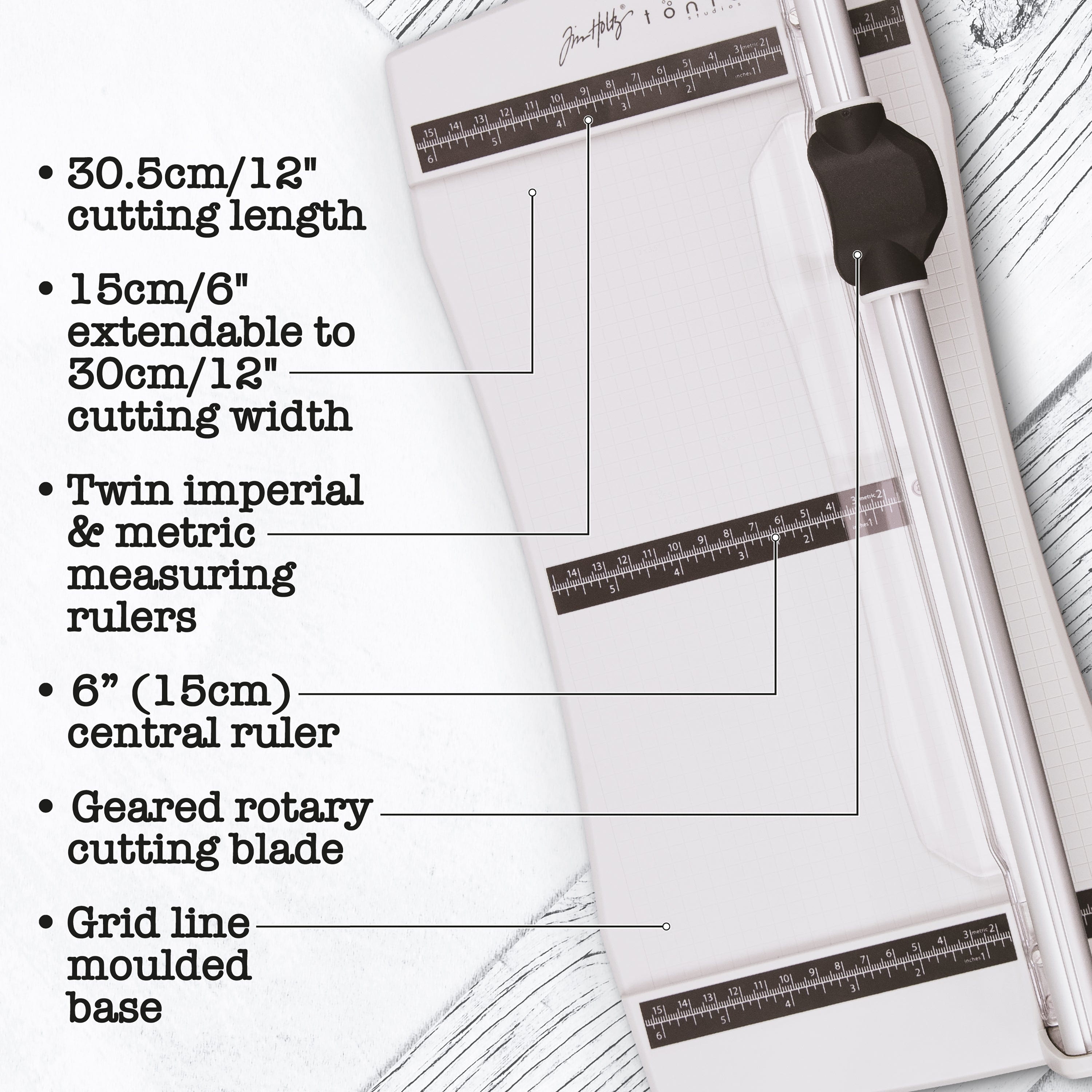 Precision Fabric Rotary Cutter - Tonic - Tools - 2059e – Tonic Studios USA