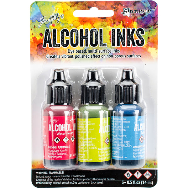 Tim Holtz Alcohol Ink Kits, 3 Colors