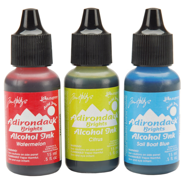 Tim Holtz Alcohol Ink Kits, 3 Colors