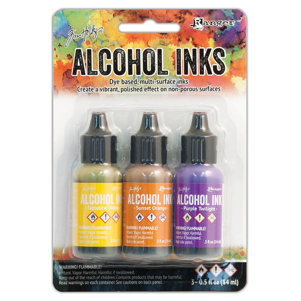 Tim Holtz Alcohol Ink Kits, 3 Colors