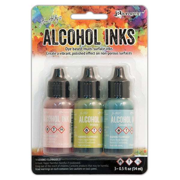 Tim Holtz Alcohol Ink Kits, 3 Colors