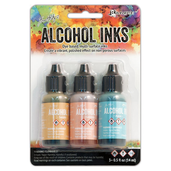 Tim Holtz Alcohol Ink Kits, 3 Colors