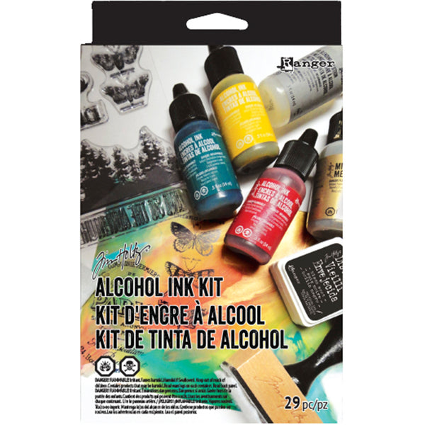 Tim Holtz Alcohol Ink Kit, 29 Pieces