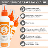 Load image into Gallery viewer, Tonic Craft Tacky Glue (4oz Bottle) - 419eUS