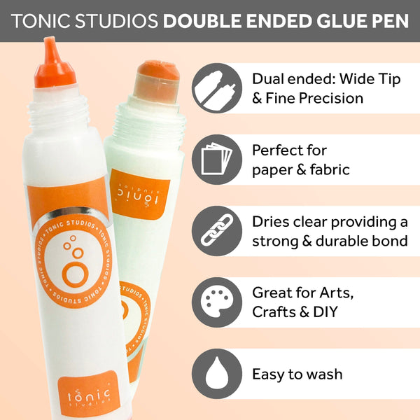 Tonic Double Ended Craft Tacky Glue Pen