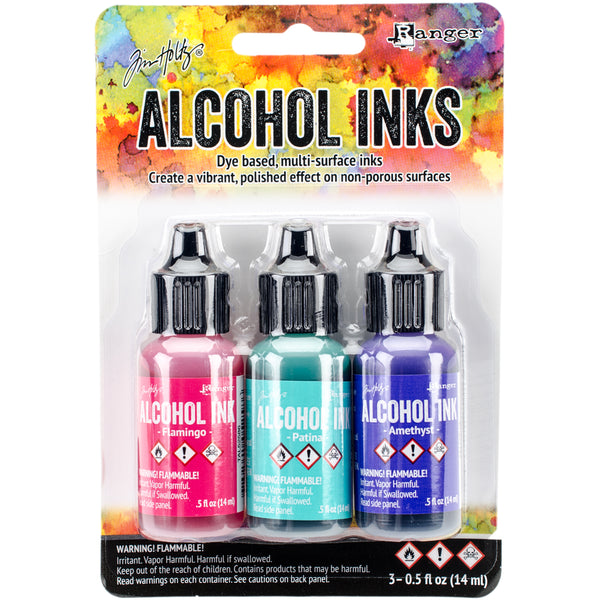 Tim Holtz Alcohol Ink Kits, 3 Colors