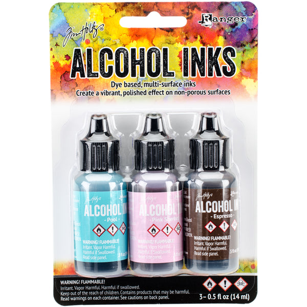 Tim Holtz Alcohol Ink Kits, 3 Colors