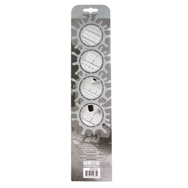 Tim Holtz Edge to Edge 12" Media Ruler