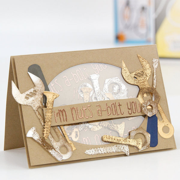 Bulbs and Bolts - Die & Stamp Set - CREATE07