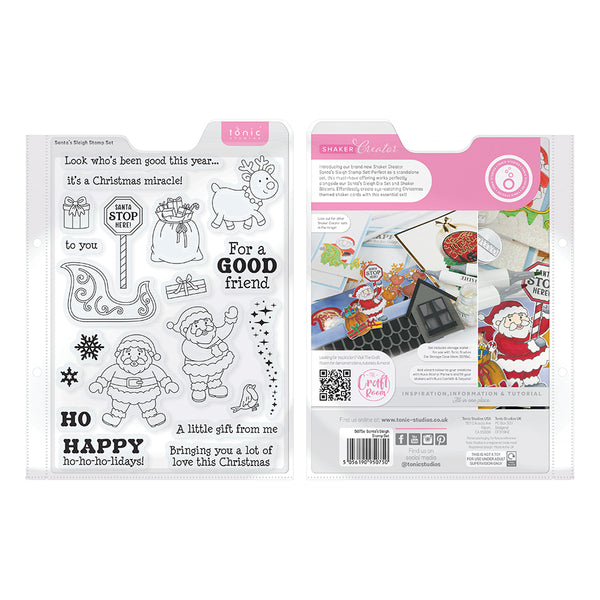 Santa's Sleigh Die & Stamp Set