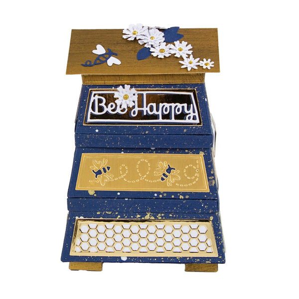 Buzzing Beehive House Gift Box Die Set