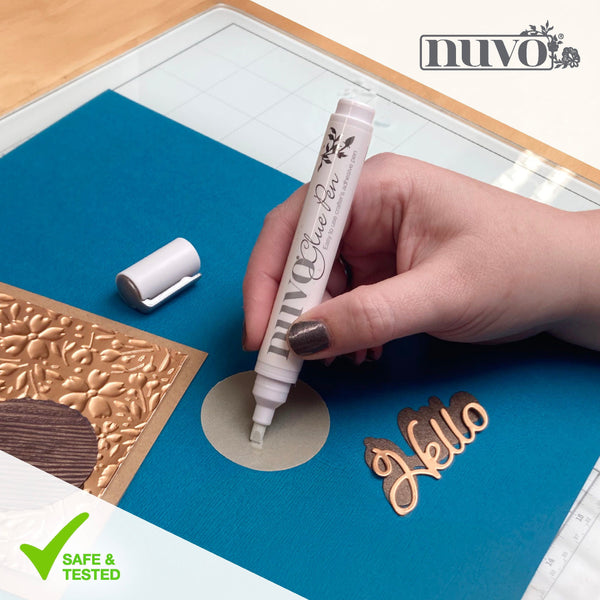 Medium Flat Tip, Large Flat Tip, or Smooth Precision Nuvo Glue Pens