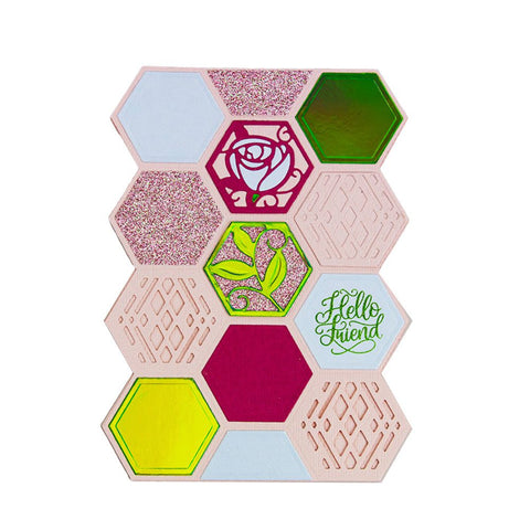 Marvellous Mosaic Hexagons Die Set