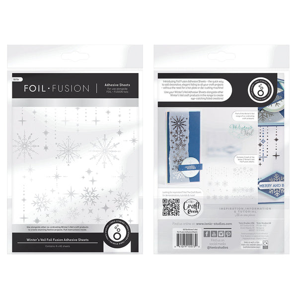 Winter's Veil Foil Fusion Adhesive Sheets 2 Pack - DB140