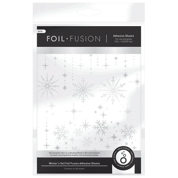 Winter's Veil Foil Fusion Adhesive Sheets 2 Pack - DB140