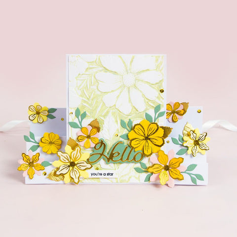 3D Embossing Folder - Botanical Collection - DB130