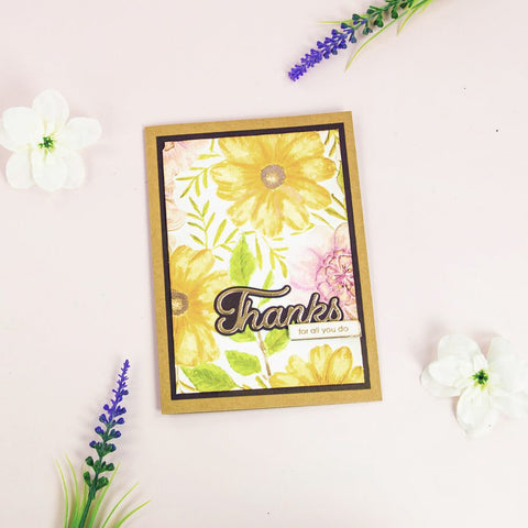 3D Embossing Folder - Botanical Collection - DB130