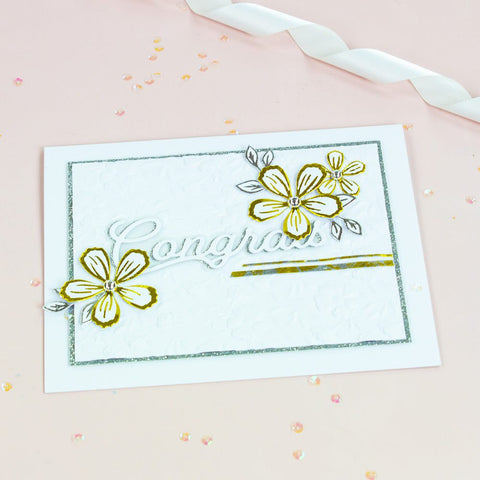 Foil Fusion Gilded Bouquet Adhesive Sheets