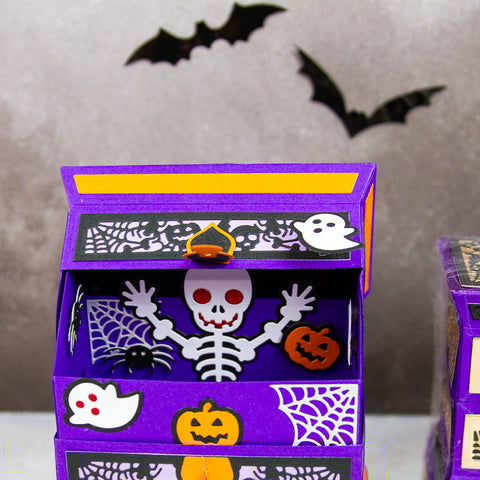 Sepulchre Box & Happy Hauntings Embellishment Die Set Collection