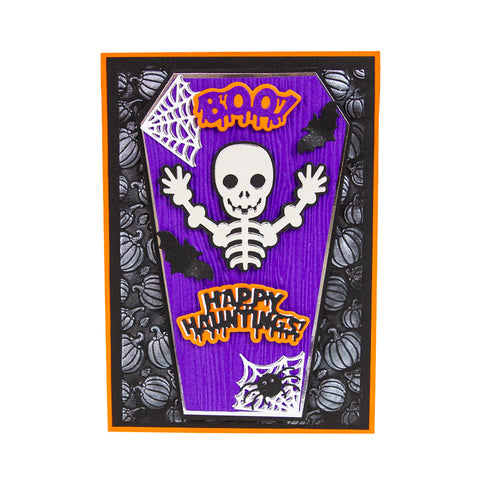 Sepulchre Box & Happy Hauntings Embellishment Die Set Collection