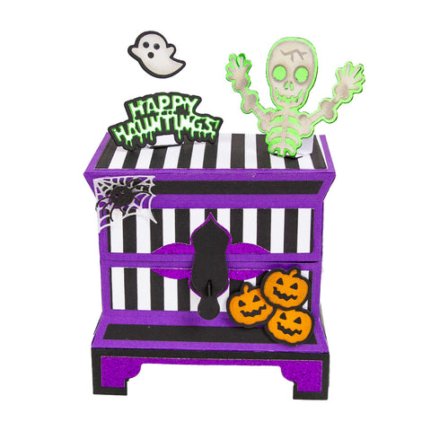 Sepulchre Box & Happy Hauntings Embellishment Die Set Collection