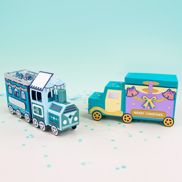 Tonic Studios Truck & Track Christmas Die Set