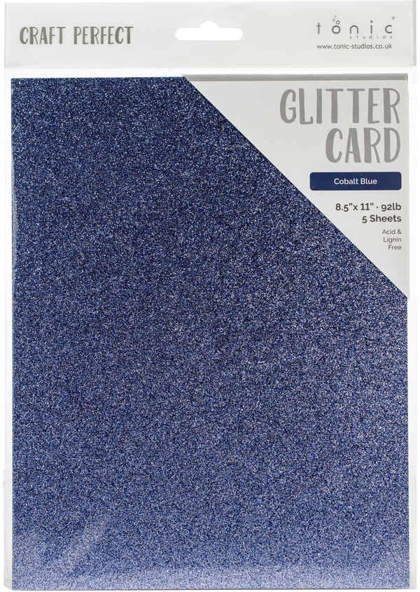 Craft Perfect 8.5" x 11" Iridescent Glitter Cardstock