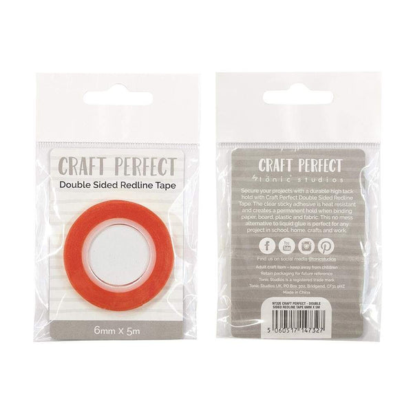 Permanent, Double Sided Redline Tape from Craft Perfect